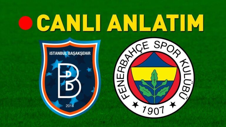 Fenerbahce, Basaksehir 'Tamam ya da devam' oluyor! Mümkün olan 11 kişi açıklandı …