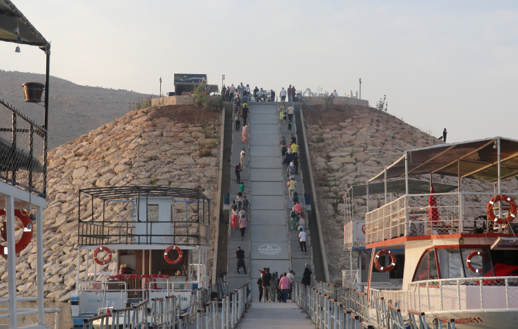 Hasankeyf, bayramda 125.000'den fazla misafiri ağırladı