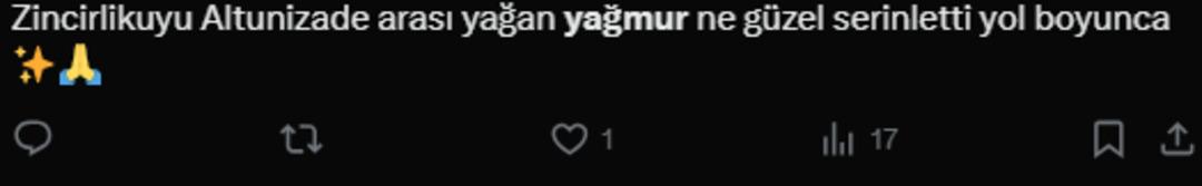 Son Dakika | İstanbul'daki yağmurun sürpriz! Sosyal medyada gündemdeydi: 